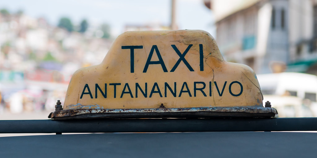 Taxi at Antananarivo