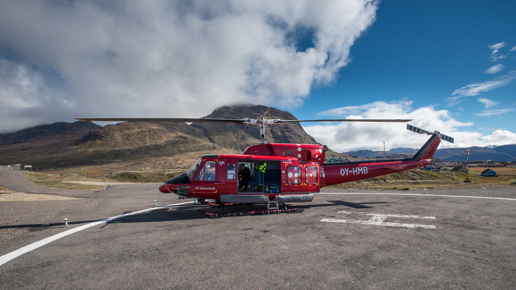 Air Greenland Helicopter